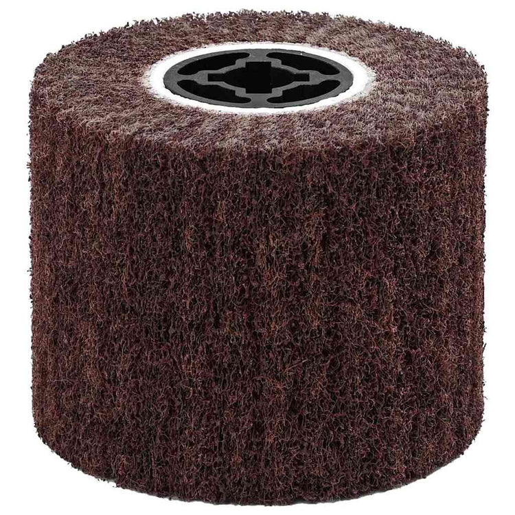 Vidaxl rouleaux abrasifs 3 pcs marron 12 x 12 x 10 cm fibre synthétique