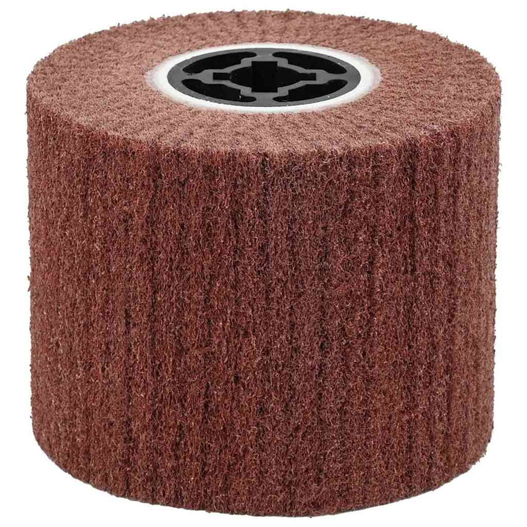 Vidaxl rouleaux abrasifs 3 pcs marron 12 x 12 x 10 cm fibre synthétique
