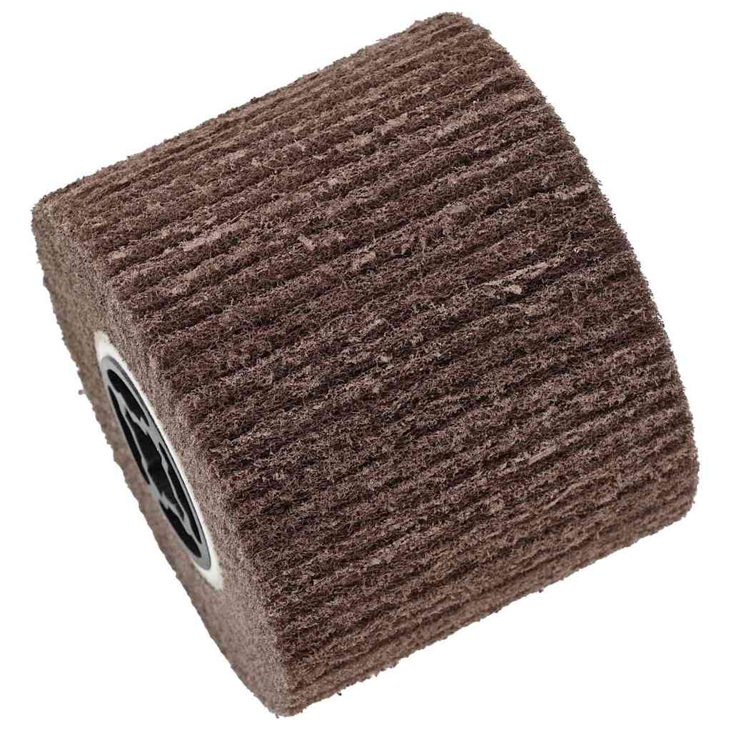 Vidaxl rouleaux abrasifs 3 pcs marron 12 x 12 x 10 cm fibre synthétique