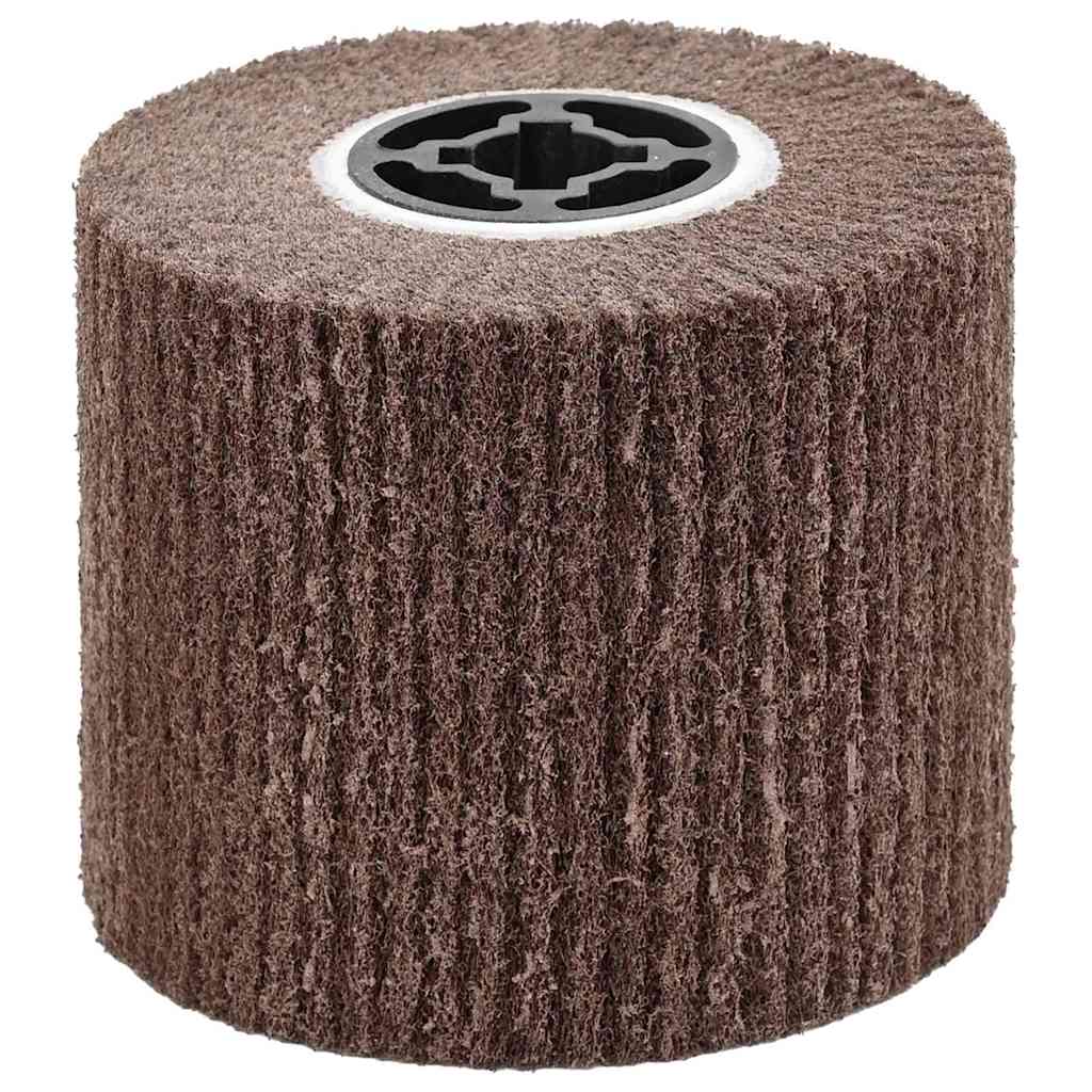Vidaxl rouleaux abrasifs 3 pcs marron 12 x 12 x 10 cm fibre synthétique