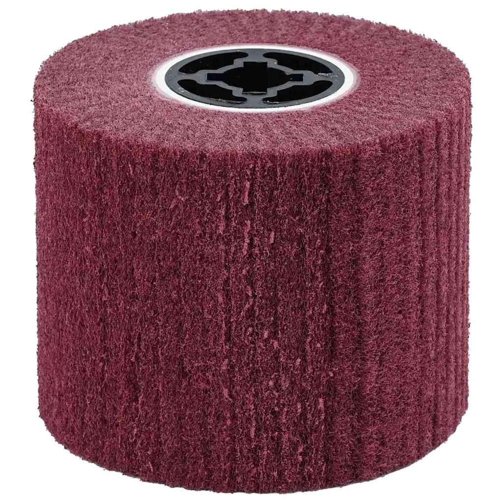 Vidaxl rouleaux abrasifs 3 pcs rouge 12 x 12 x 10 cm fibre synthétique