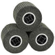 Vidaxx rouleaux abrasifs 3 pcs noir 12 x 12 x 10 cm fibre synthétique