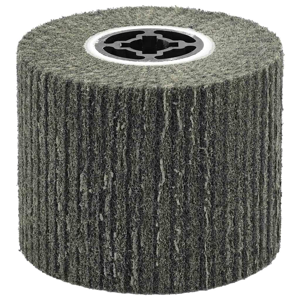 Vidaxx rouleaux abrasifs 3 pcs noir 12 x 12 x 10 cm fibre synthétique