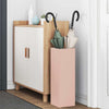 Vidaxl porte-parapluie avec rangement rose 15,5 x 15,5 x 49 cm en métal