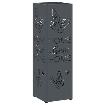 Vidaxl parapluie standard anthracite 15,5 x 15,5 x 49 cm métal