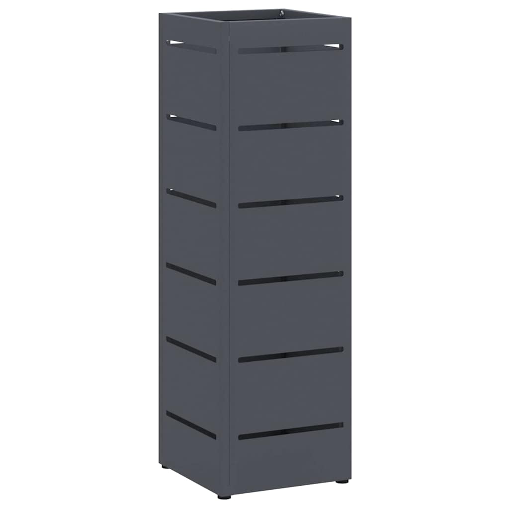 Vidaxl parapluie standard anthracite 15,5 x 15,5 x 49 cm métal