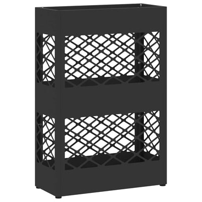 Vidaxx parapluie standard noir 28 x 12 x 41 cm acier