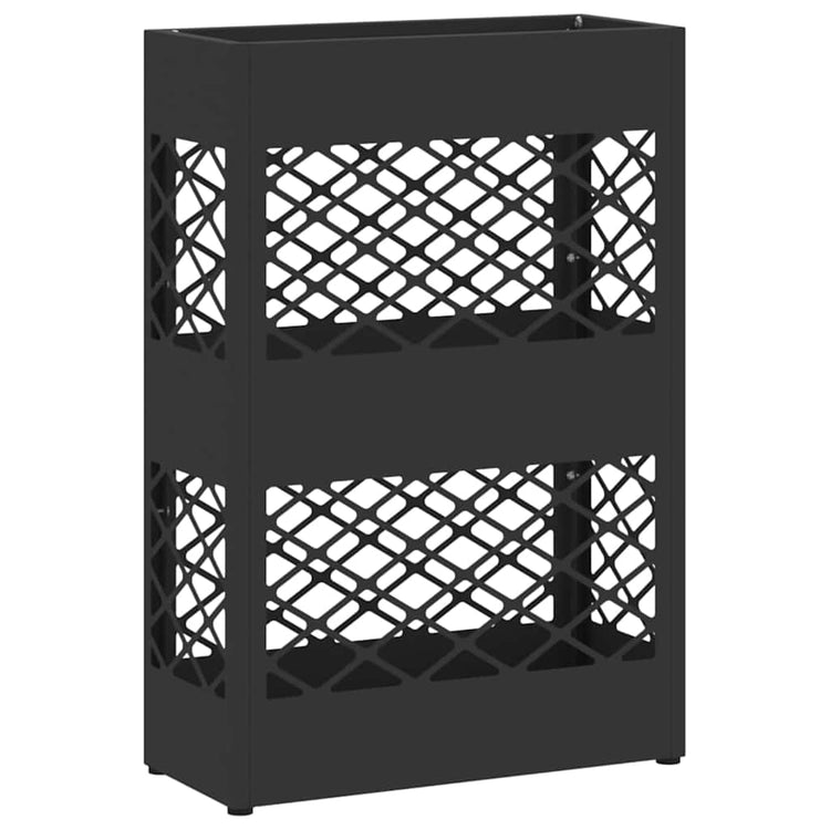 Vidaxx parapluie standard noir 28 x 12 x 41 cm acier