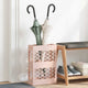 Vidaxx parapluie standard rose 28 x 12 x 41 cm acier
