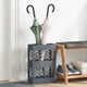Vidaxl parapluie standard anthracite 28 x 12 x 41 cm acier