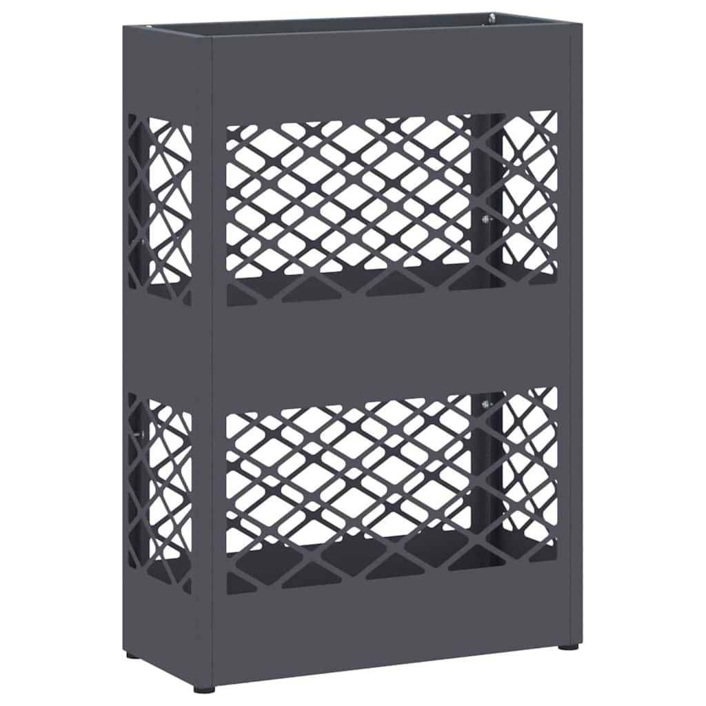 Vidaxl parapluie standard anthracite 28 x 12 x 41 cm acier