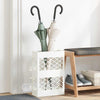 Vidaxx parapluie standard blanc 28 x 12 x 41 cm acier
