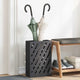 Vidaxx parapluie standard noir 28 x 12 x 41 cm acier