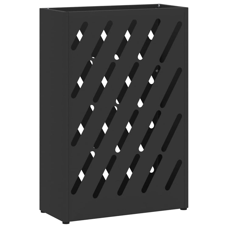 Vidaxx parapluie standard noir 28 x 12 x 41 cm acier