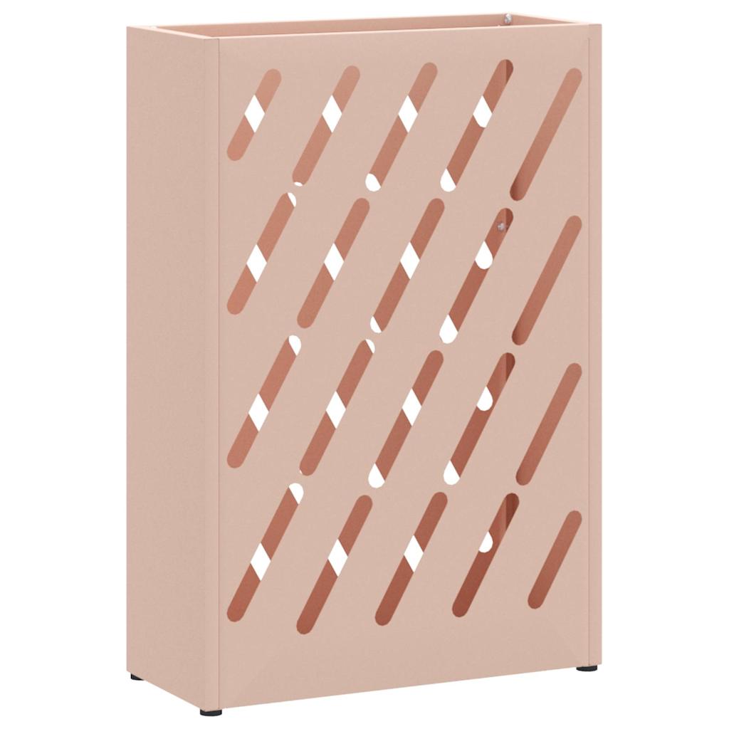 Vidaxx parapluie standard rose 28 x 12 x 41 cm acier