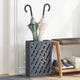Vidaxl parapluie standard anthracite 28 x 12 x 41 cm acier