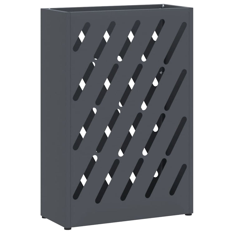 Vidaxl parapluie standard anthracite 28 x 12 x 41 cm acier