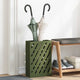 Vidaxx parapluie standard vert olive 28 x 12 x 41 cm acier
