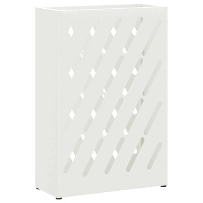Vidaxx parapluie standard blanc 28 x 12 x 41 cm acier