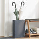 Vidaxl parapluie standard anthracite 28 x 12 x 41 cm acier