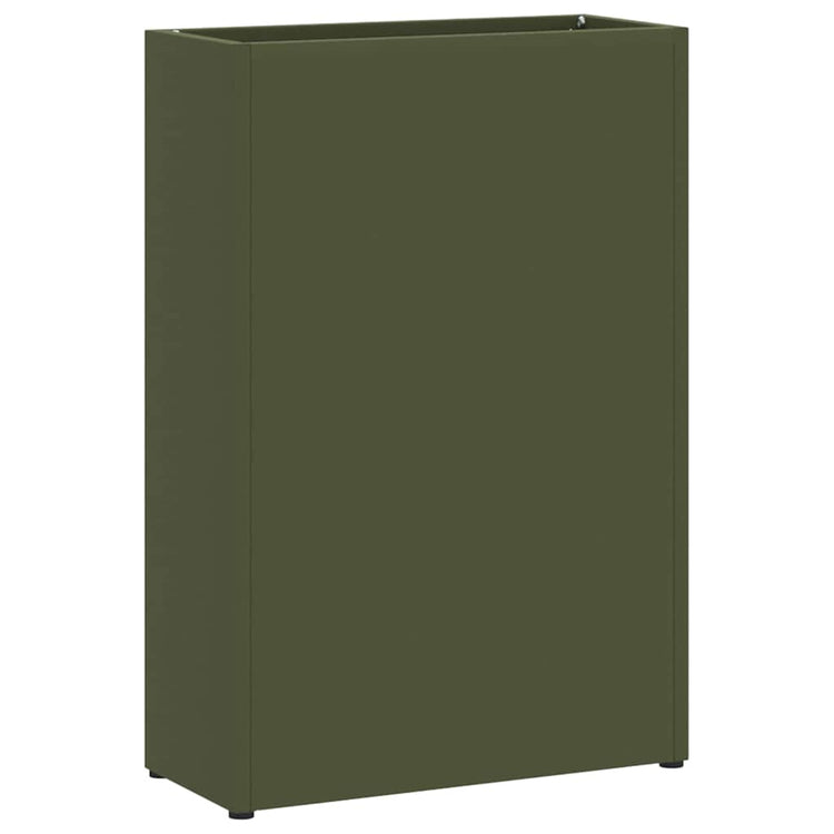 Vidaxx parapluie standard vert olive 28 x 12 x 41 cm acier
