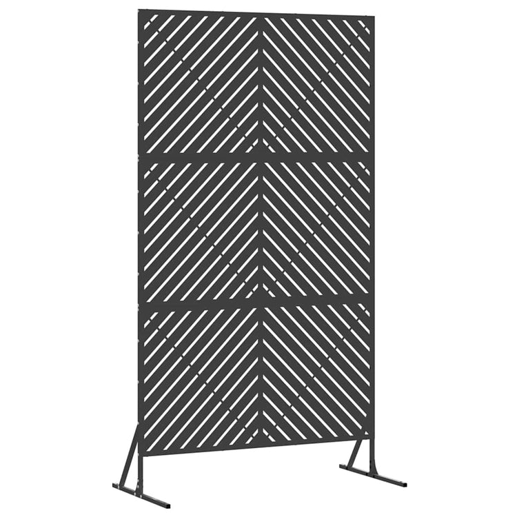 Vidaxx brise-vue noir 100 x 50 x 180 cm acier