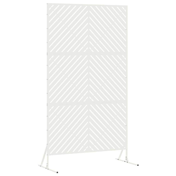 Vidaxx brise-vue blanc 100 x 50 x 180 cm acier