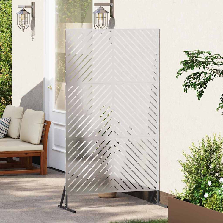 Vidaxx brise-vue gris 100 x 50 x 180 cm acier