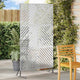 Vidaxx brise-vue gris 100 x 50 x 180 cm acier