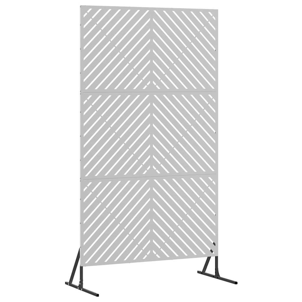 Vidaxx brise-vue gris 100 x 50 x 180 cm acier