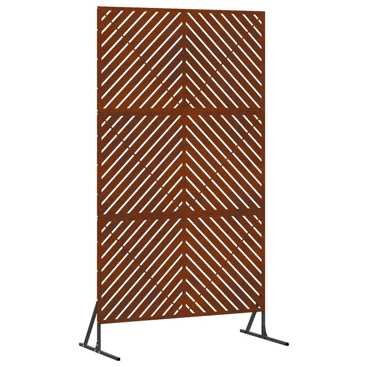 Vidaxx brise-vue gris 100 x 50 x 180 cm acier