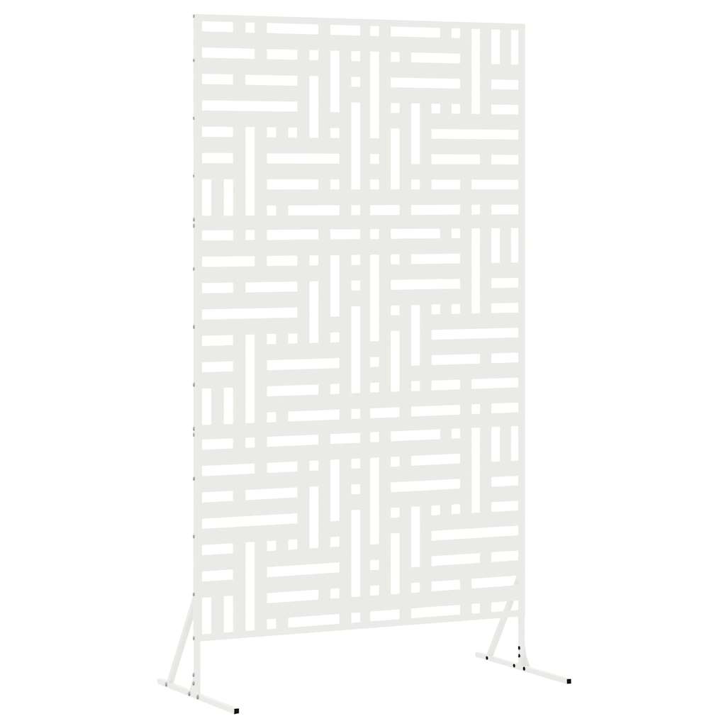 Vidaxx brise-vue blanc 100 x 50 x 180 cm acier