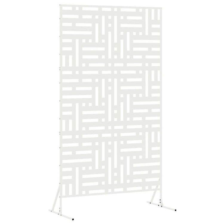 Vidaxx brise-vue blanc 100 x 50 x 180 cm acier