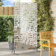 Vidaxx brise-vue gris 100 x 50 x 180 cm acier