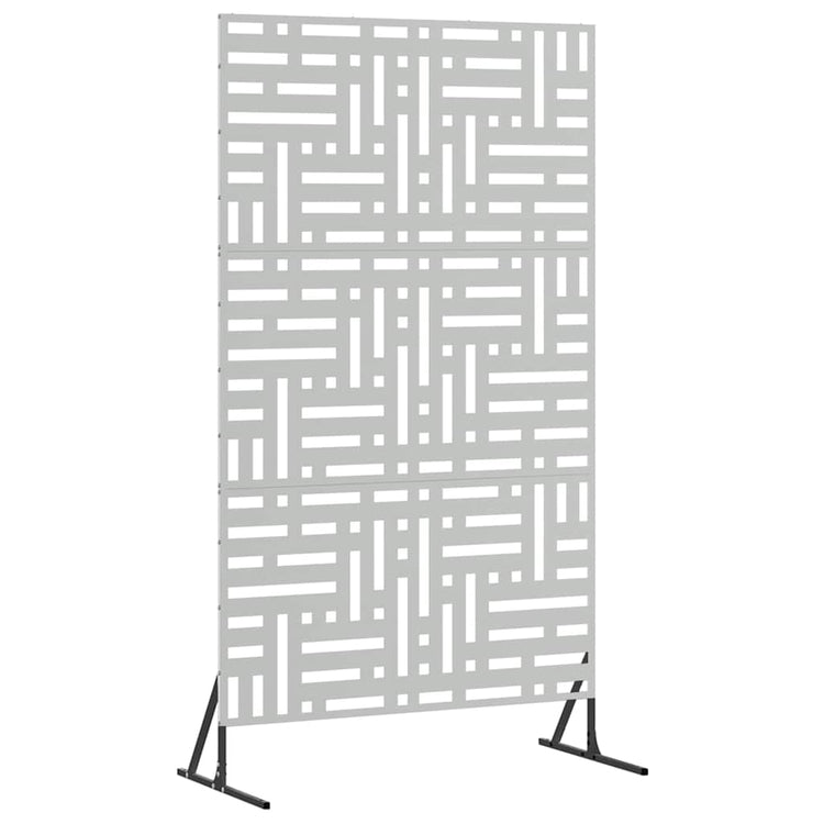 Vidaxx brise-vue gris 100 x 50 x 180 cm acier