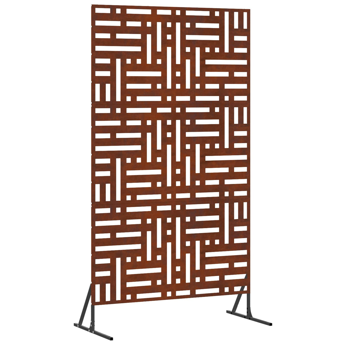 Vidaxx brise-vue gris 100 x 50 x 180 cm acier corten