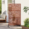 Vidaxx brise-vue gris 100 x 50 x 180 cm acier corten