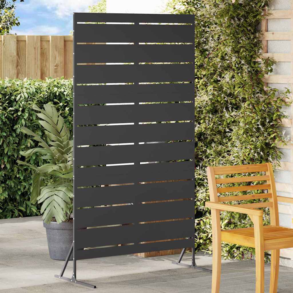 Vidaxx brise-vue noir 100 x 50 x 180 cm acier