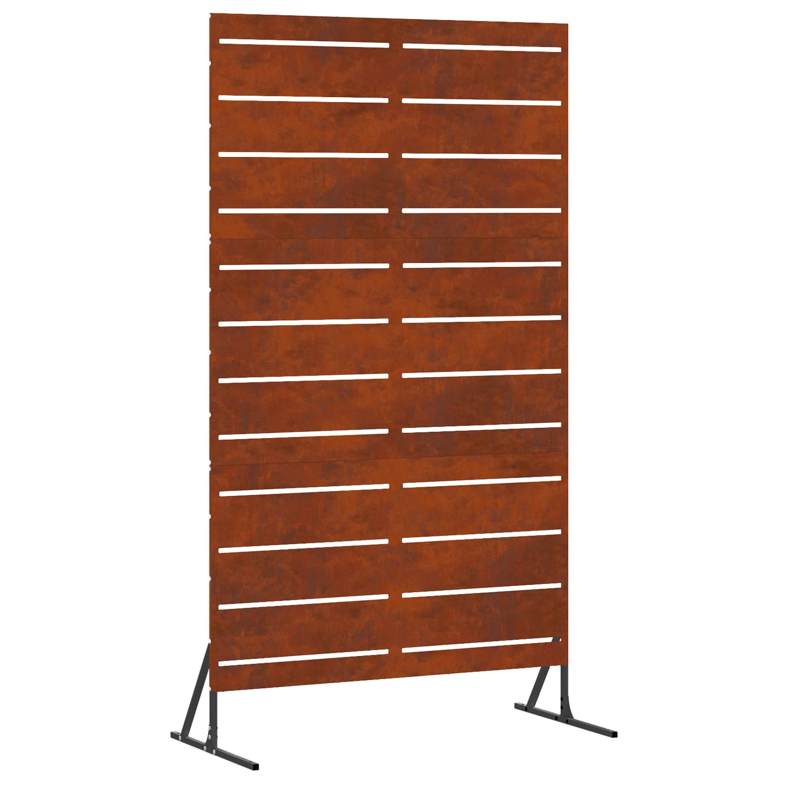 Vidaxx brise-vue gris 100 x 50 x 180 cm acier corten