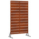 Vidaxx brise-vue gris 100 x 50 x 180 cm acier corten