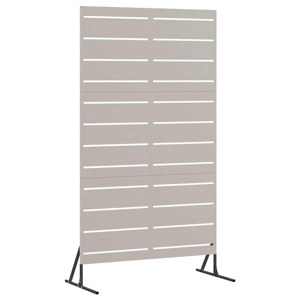 Vidaxx brise-vue gris 100 x 50 x 180 cm acier corten