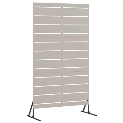 Vidaxx brise-vue gris 100 x 50 x 180 cm acier corten