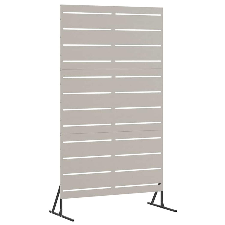 Vidaxx brise-vue gris 100 x 50 x 180 cm acier corten