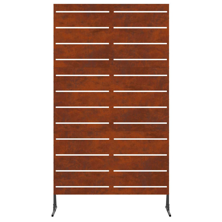 Vidaxx brise-vue gris 100 x 50 x 180 cm acier corten