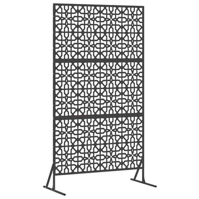 Vidaxx brise-vue noir 100 x 50 x 180 cm acier