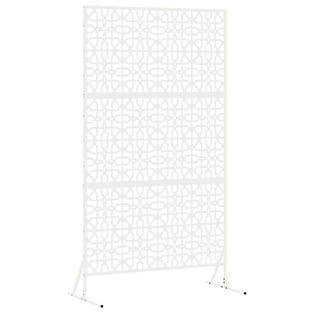 Vidaxx brise-vue blanc 100 x 50 x 180 cm acier