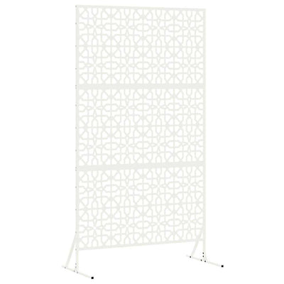 Vidaxx brise-vue blanc 100 x 50 x 180 cm acier