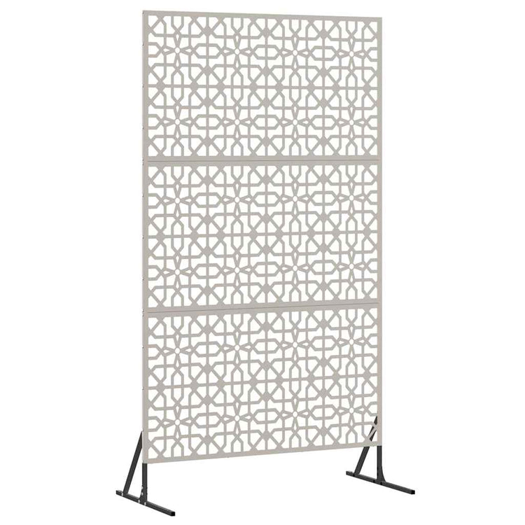 Vidaxx brise-vue gris 100 x 50 x 180 cm acier corten