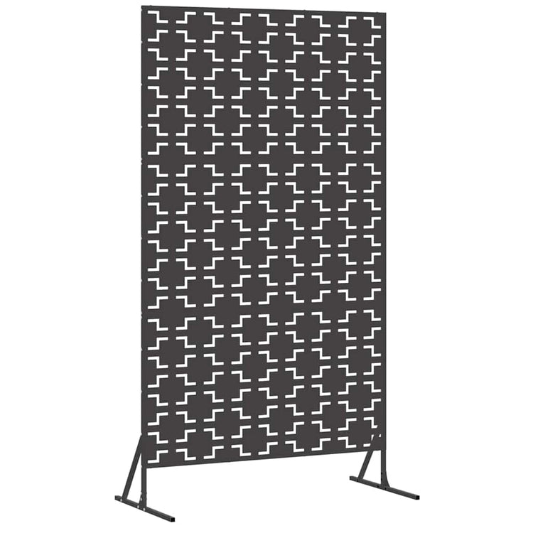 Vidaxx brise-vue noir 100 x 50 x 180 cm acier