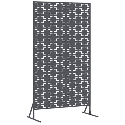 Vidaxx brise-vue anthracite 100 x 50 x 180 cm acier